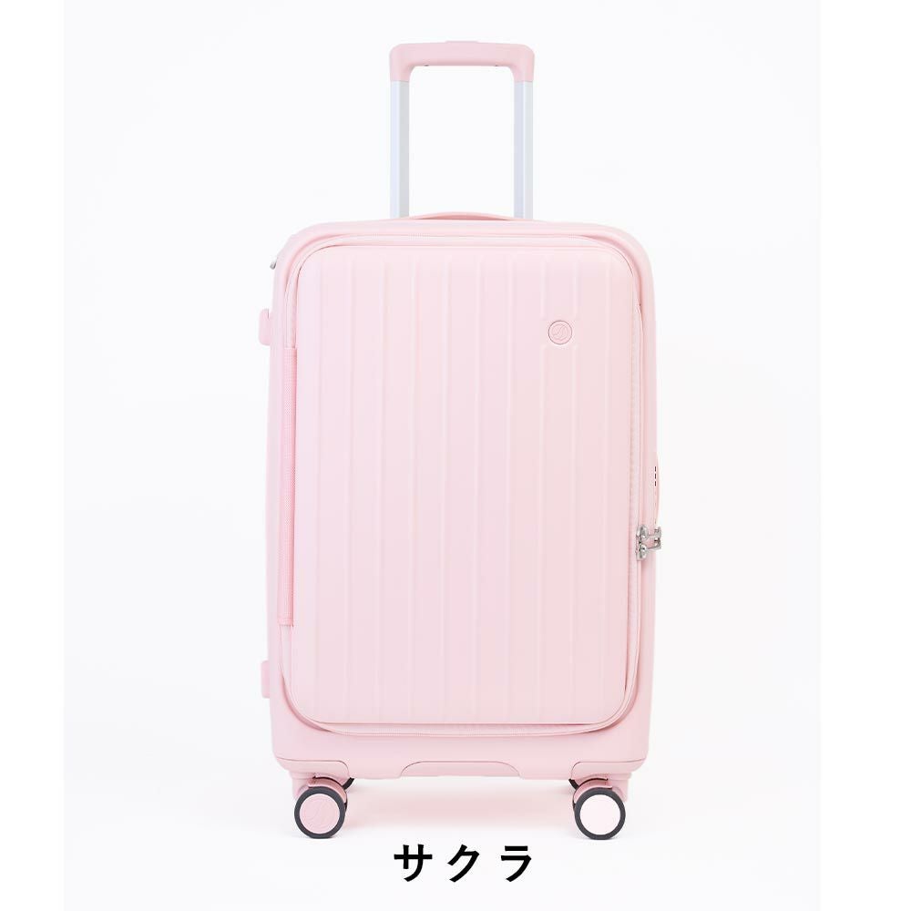 【正規1年保証】スーツケースTOMARU50L容量拡張56L3泊4泊5泊ドアオープン軽量キャリーケースキャリーバッグおしゃれ軽い頑丈丈夫旅行修学旅行TSAロックTIERRALティエラル