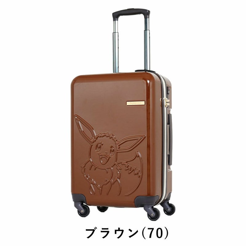 ポケモンイーブイスーツケース機内持ち込みPokemonSサイズ37L2泊3泊4泊軽量キャリーケース機内持込機内持込みポケットモンスターキャリーバッグおしゃれ旅行女子かわいい修学旅行PK-0877-50