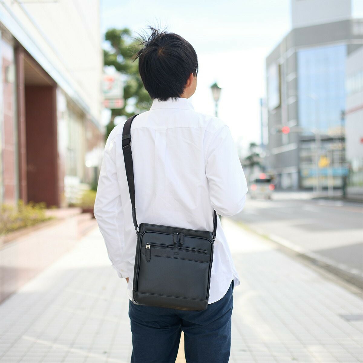 タケオキクチ ショルダーバッグ TAKEO KIKUCHI B5 ニュース TK 縦型