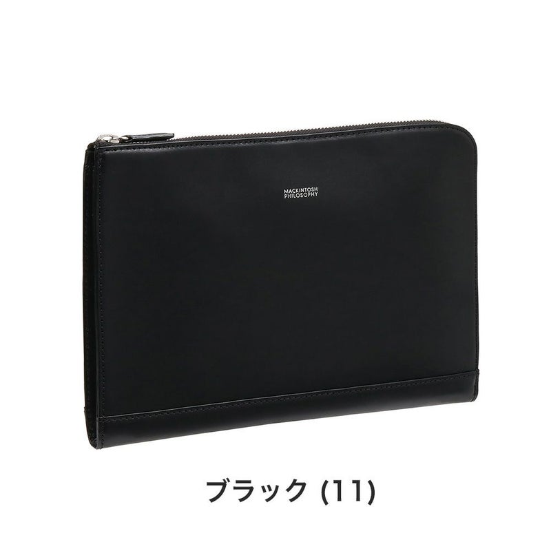 マッキントッシュフィロソフィークラッチバッグセカンドバッグMACKINTOSHPHILOSOPHYブレイヴァル本革大きめ大容量メンズセカンドバックファスナー革レザー結婚式葬式冠婚葬祭二次会73117