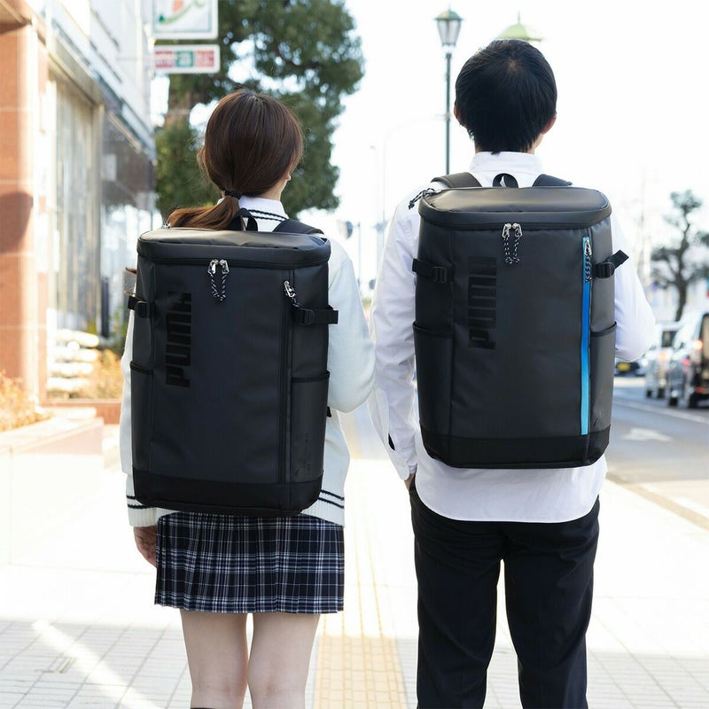 PUMAリュック通学大容量プーマ40LA3男子女子メンズレディースボックス型リュックサックバックパックリックサック通学リュックボックスリュックブランド人気大きめ高校生中学生J20357
