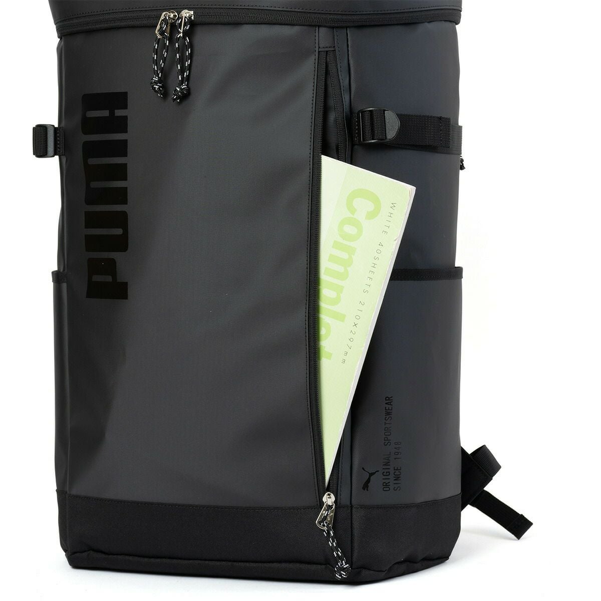 PUMAリュック通学大容量プーマ40LA3男子女子メンズレディースボックス型リュックサックバックパックリックサック通学リュックボックスリュックブランド人気大きめ高校生中学生J20357