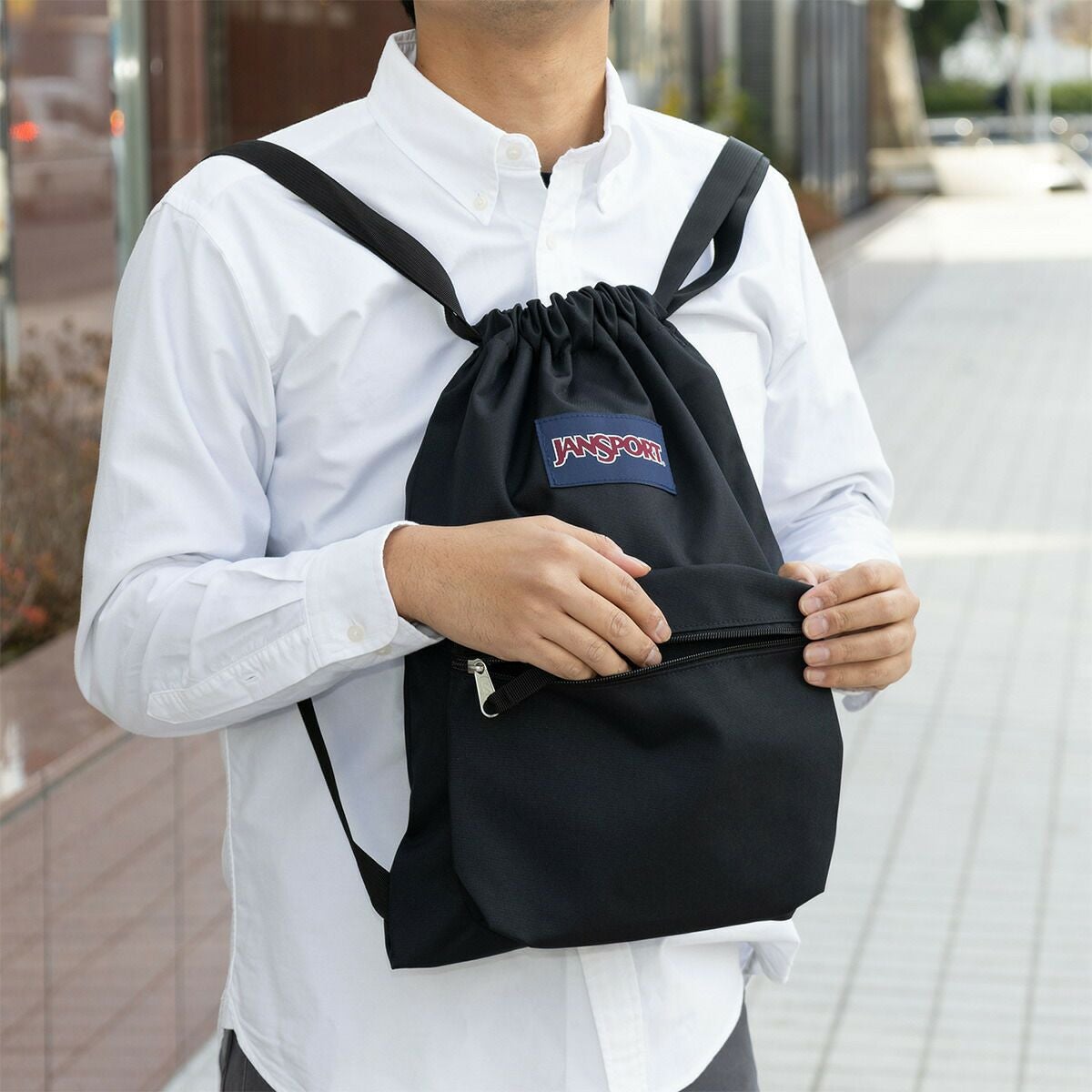 正規品ジャンスポーツナップザック巾着型リュックJANSPORTナップサックDRAWSACKドローサックレディースメンズ女子男子ジャンスポ14Lコンパクト巾着バッグ旅行軽量リュックサックJS0A83LQ