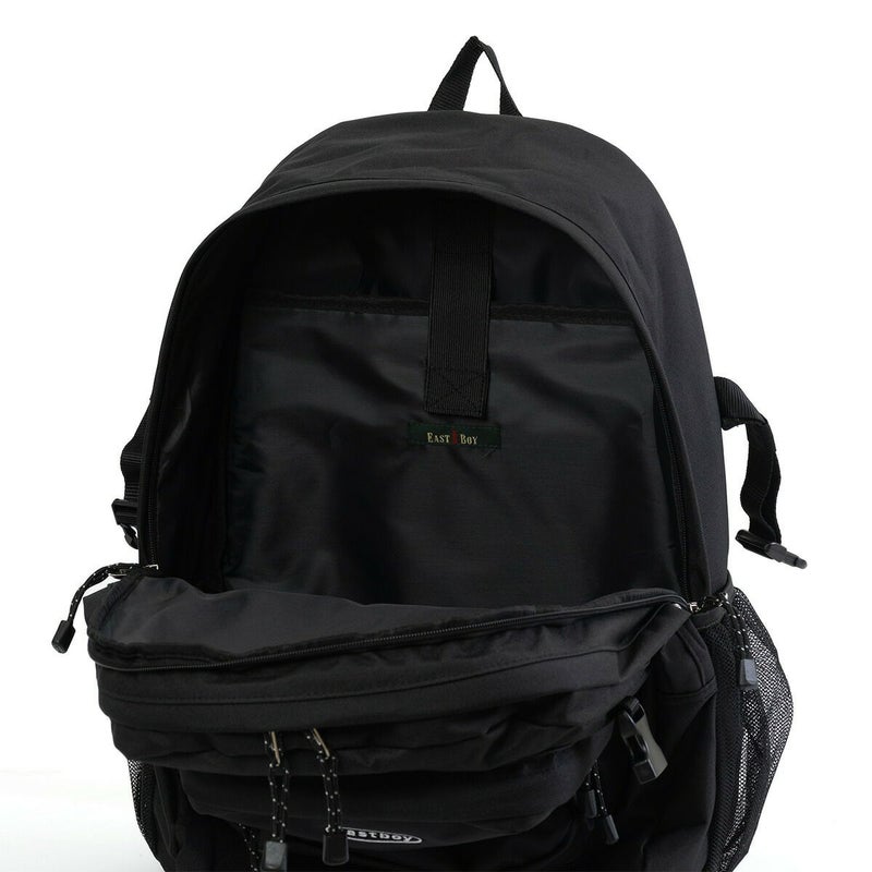イーストボーイリュック通学女子中学生高校生メッシュリュック女子高生EASTBOY33LB4A4レディースリュックサックスクールリュック通学リュックブランド大容量かわいい黒ブラックEASTBOY5209183