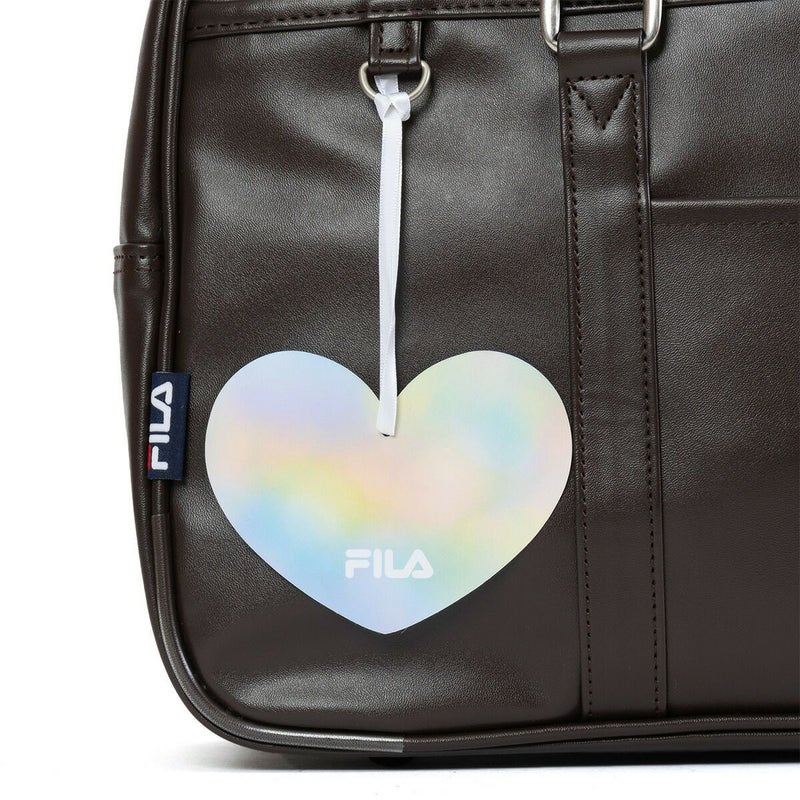 フィラスクールバッグFILA合皮A4女子中学生高校生女子高生レディーススクールバックサブバッグサブバックスクバブランド通学おしゃれかわいい大容量ブラックブラウン7895
