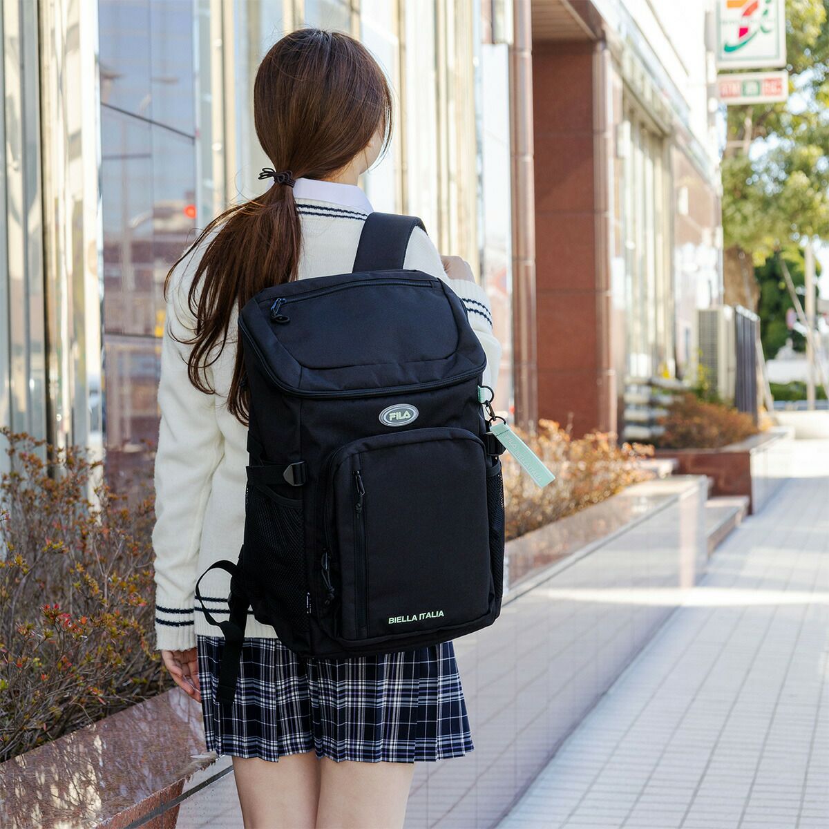 フィラリュックFILA33LA4B4大容量女子男子レディースメンズ中学生高校生女子高生リュックサックスクールリュック通学リュックスポーツリュックボックス型ブランドおしゃれ人気7893