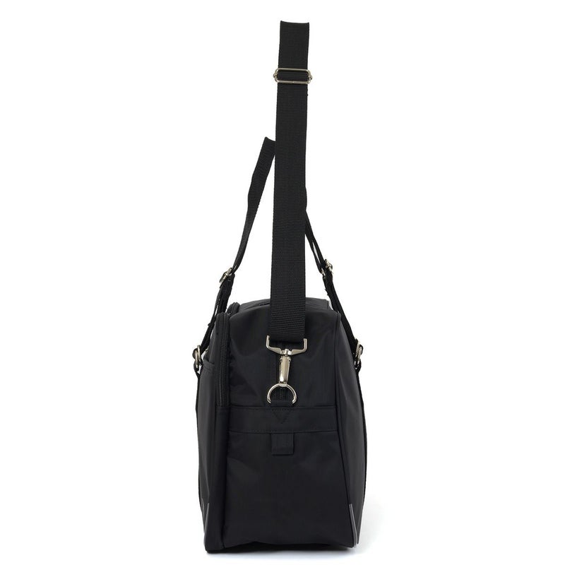 イーストボーイスクールバッグショルダー付きナイロンEASTBOYスクバブランドA4女子中学生高校生女子高生レディーススクールバック通学2層式ショルダーバッグナイロンバッグ黒色紺色5209306