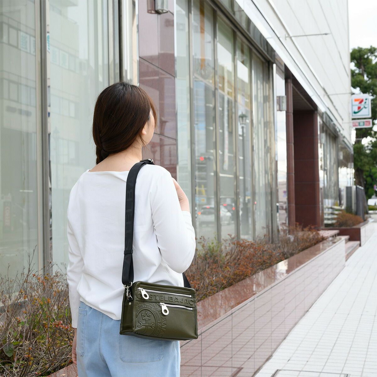 カステルバジャックショルダーバッグ横型ショルダーバッグCASTELBAJACダナンメンズレディースショルダーバックブランド普段使い旅行お出かけ大人男性女性人気45113