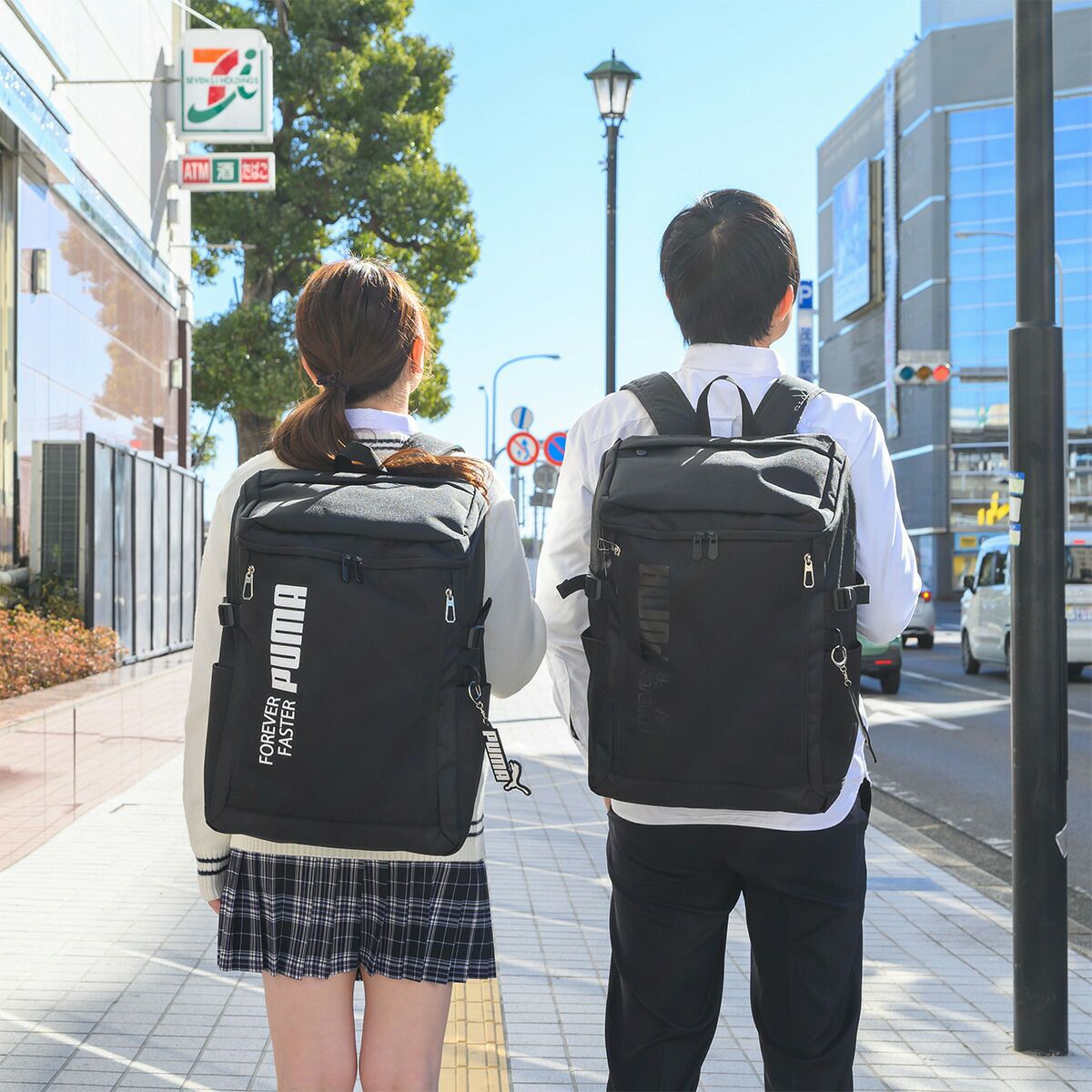 PUMAリュック通学プーマ35LA4B4男子女子メンズレディースボックス型大容量リュックサックバックパックリックサック通学リュックボックスリュックブランド人気大きめ高校生中学生J20293