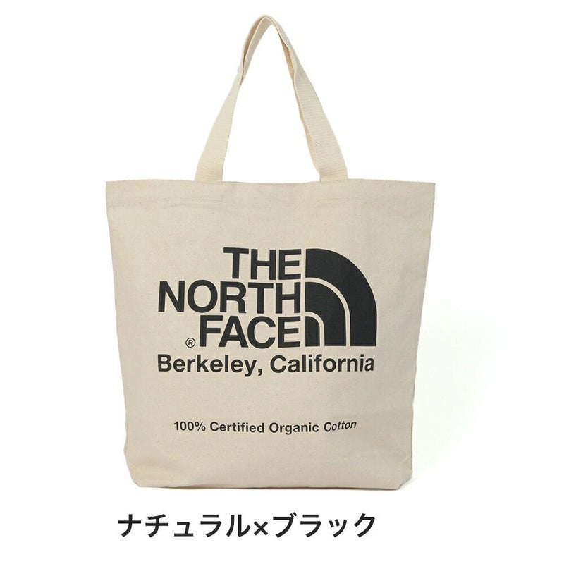 ノースフェイストートバッグコットンTHENORTHFACEザノースフェイスオーガニックコットントートメンズレディース通学学生買い物アウトドアキャンプ人気ザ・ノース・フェイスNM82385