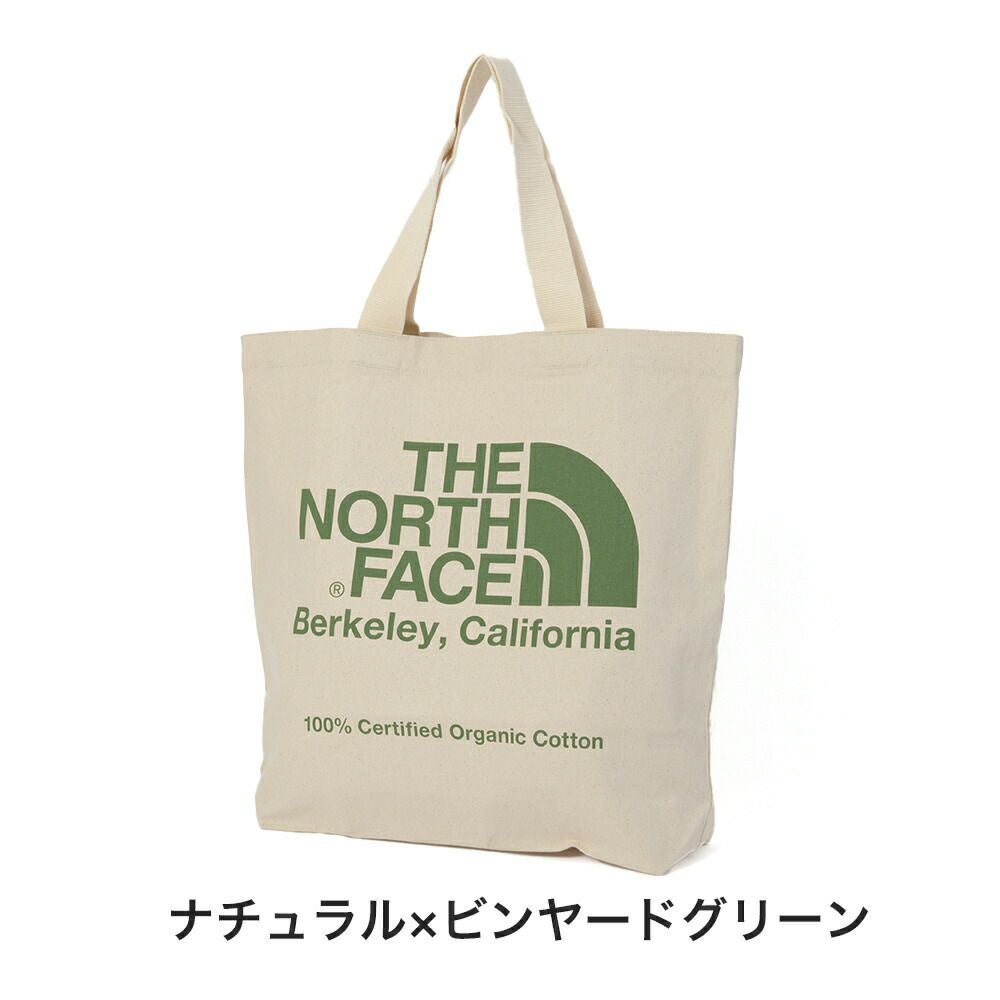 ノースフェイストートバッグコットンTHENORTHFACEザノースフェイスオーガニックコットントートメンズレディース通学学生買い物アウトドアキャンプ人気ザ・ノース・フェイスNM82385