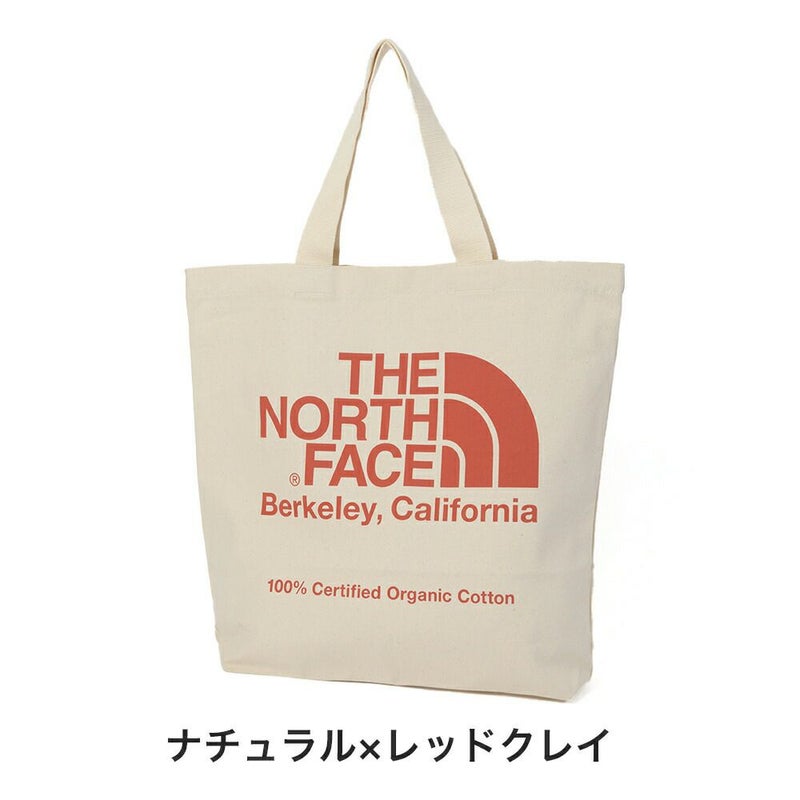 ノースフェイストートバッグコットンTHENORTHFACEザノースフェイスオーガニックコットントートメンズレディース通学学生買い物アウトドアキャンプ人気ザ・ノース・フェイスNM82385