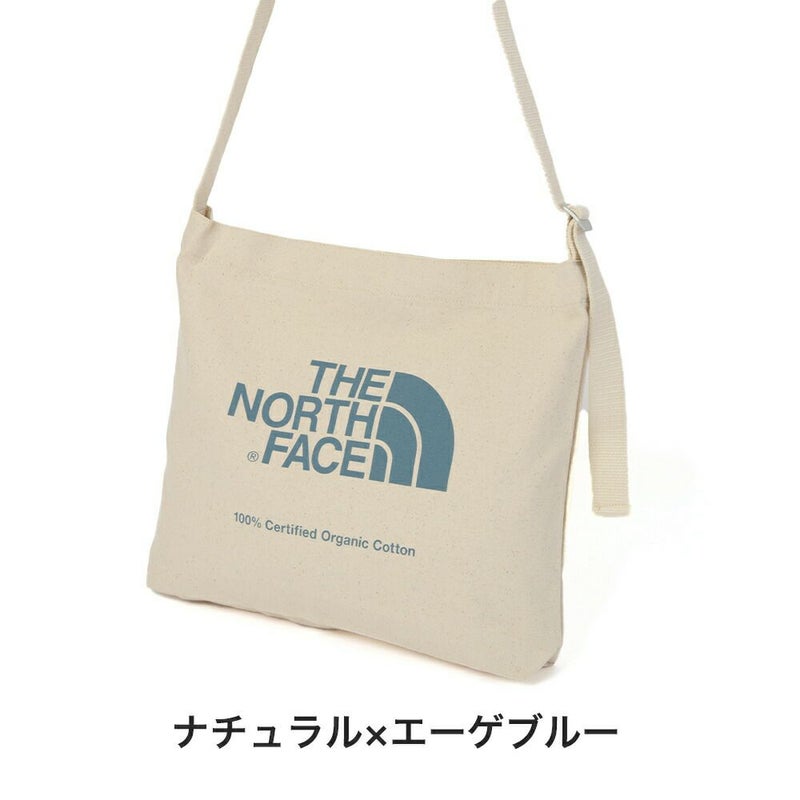 ノースフェイスショルダーバッグコットンショルダーTHENORTHFACEザノースフェイスオーガニックコットンミュゼットメンズレディース通学学生大人買い物人気ザ・ノース・フェイスNM82387