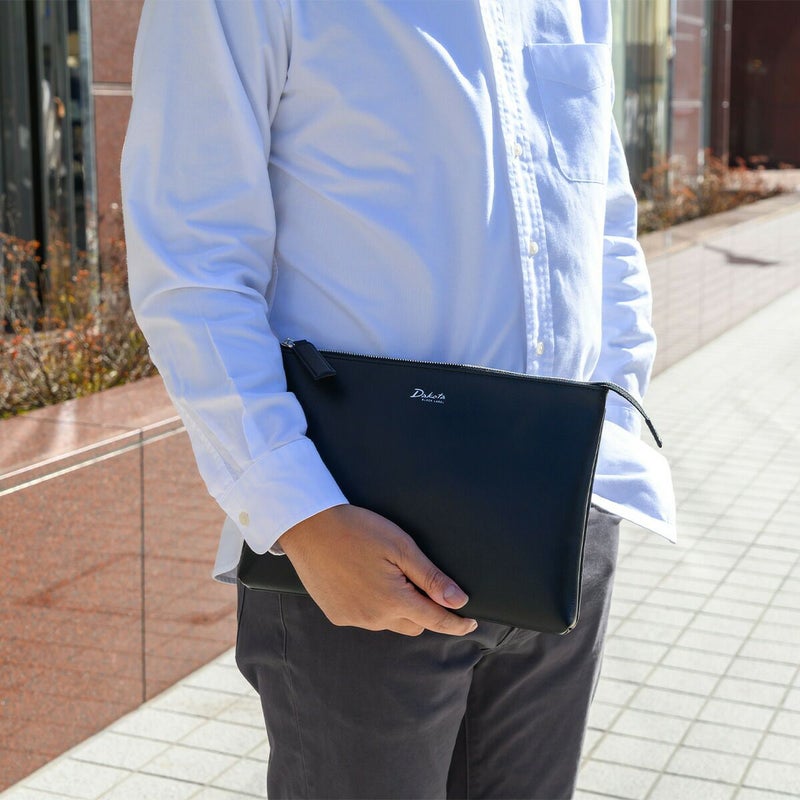 【限定品】ダコタショルダーバッグクラッチバッグ2WAYメンズDakota本革革レザーバッグアクソリオプリズムセカンドバッグ斜め掛けブランドおしゃれ大人ダコタブラックレーベル40代50代60代1626140