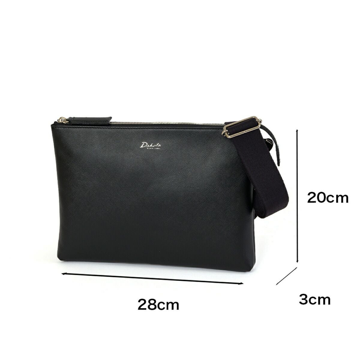 【限定品】ダコタショルダーバッグクラッチバッグ2WAYメンズDakota本革革レザーバッグアクソリオプリズムセカンドバッグ斜め掛けブランドおしゃれ大人ダコタブラックレーベル40代50代60代1626140