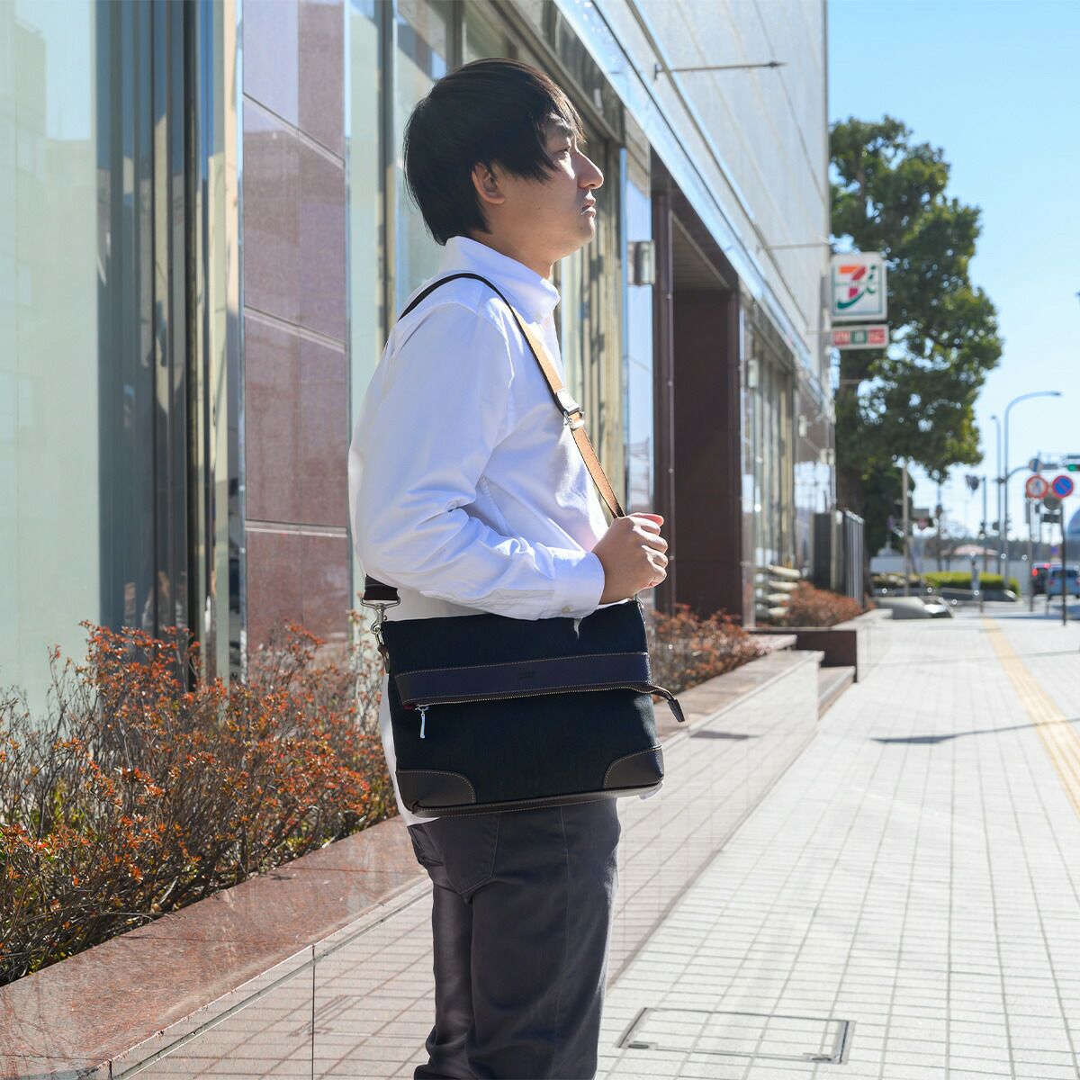 タケオキクチ ショルダーバッグ TAKEO KIKUCHI サード B5 2WAY 横型 TK