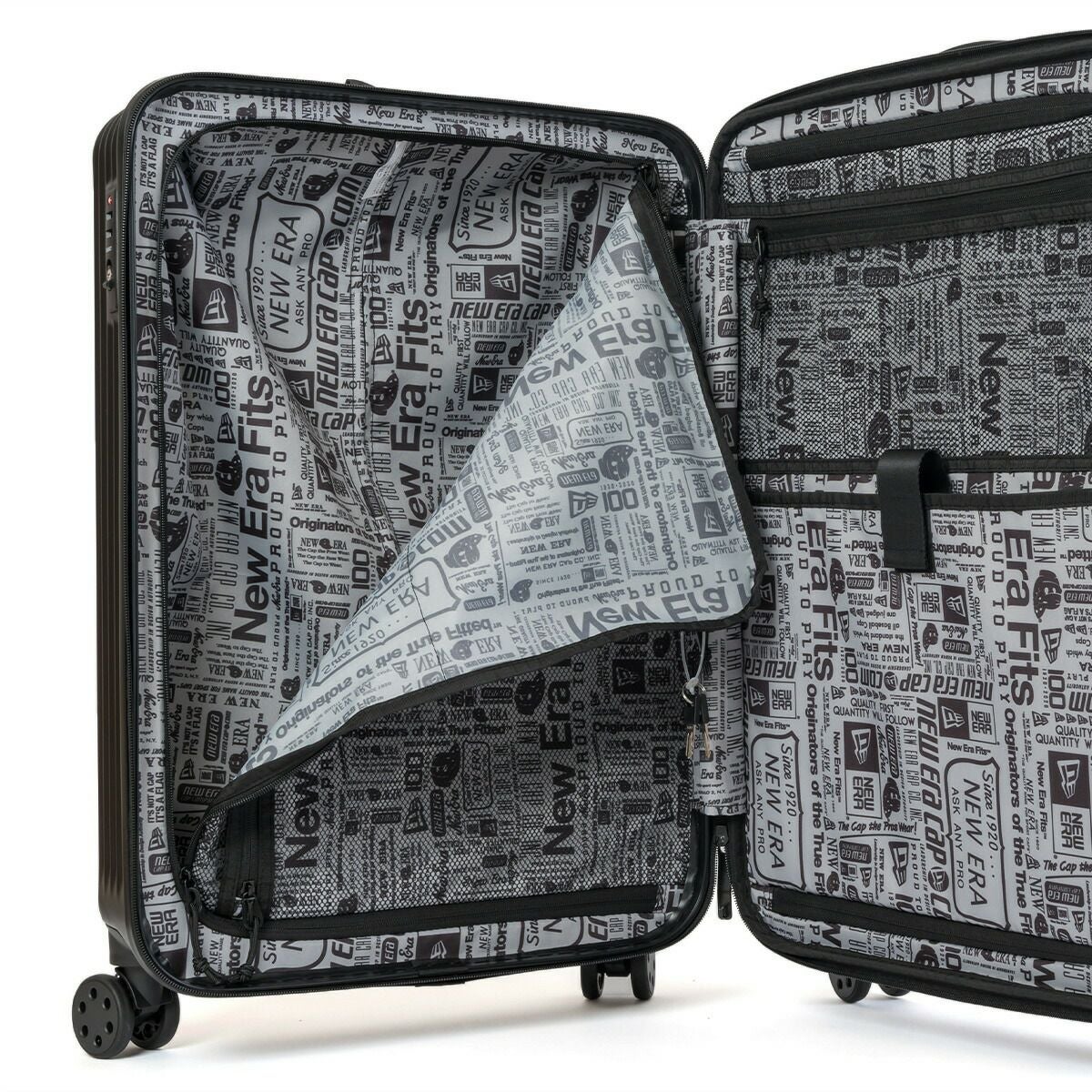 ニューエラスーツケースNEWERAMサイズ60L66L容量拡張3泊4泊5泊軽量キャリーケース機内持込キャリーバッグおしゃれ旅行かっこいいエキスパンダブルWheelCarryCase