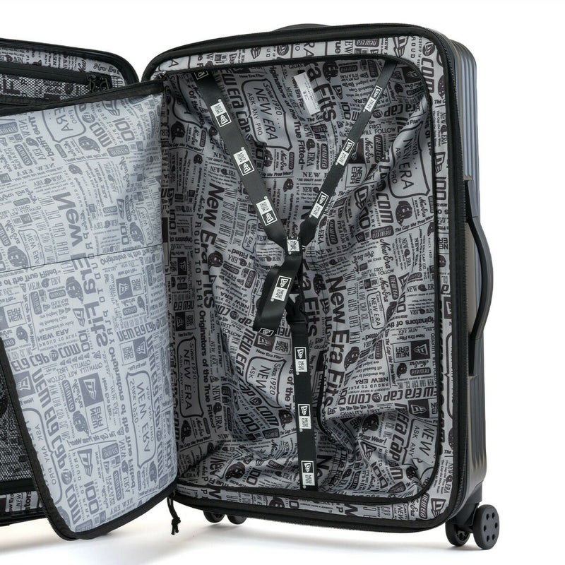 ニューエラスーツケースNEWERAMサイズ60L66L容量拡張3泊4泊5泊軽量キャリーケース機内持込キャリーバッグおしゃれ旅行かっこいいエキスパンダブルWheelCarryCase