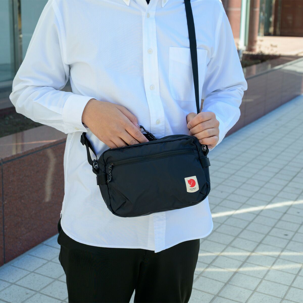 正規品フェールラーベンショルダーバッグFJALLRAVENHighCoastCrossbodyバッグレディースメンズ斜めがけ斜め掛けショルダーバックおしゃれ軽い23227