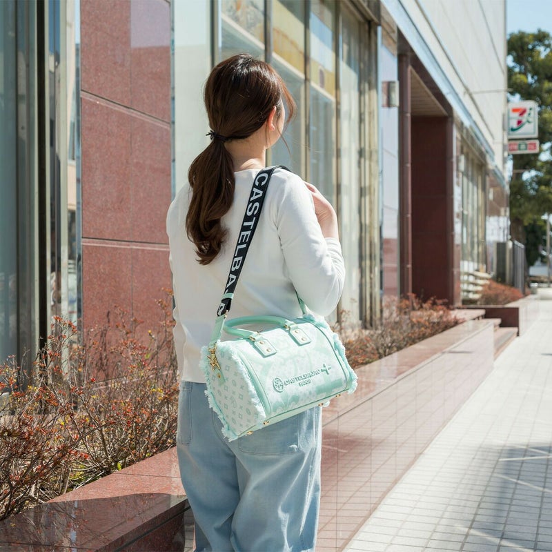 カステルバジャックミニボストンショルダーバッグボストンバッグCASTELBAJACペールレディース女性ミニ斜めがけ斜め掛け手持ちブランド大人パステルカラーおしゃれコンパクト小さめ88321