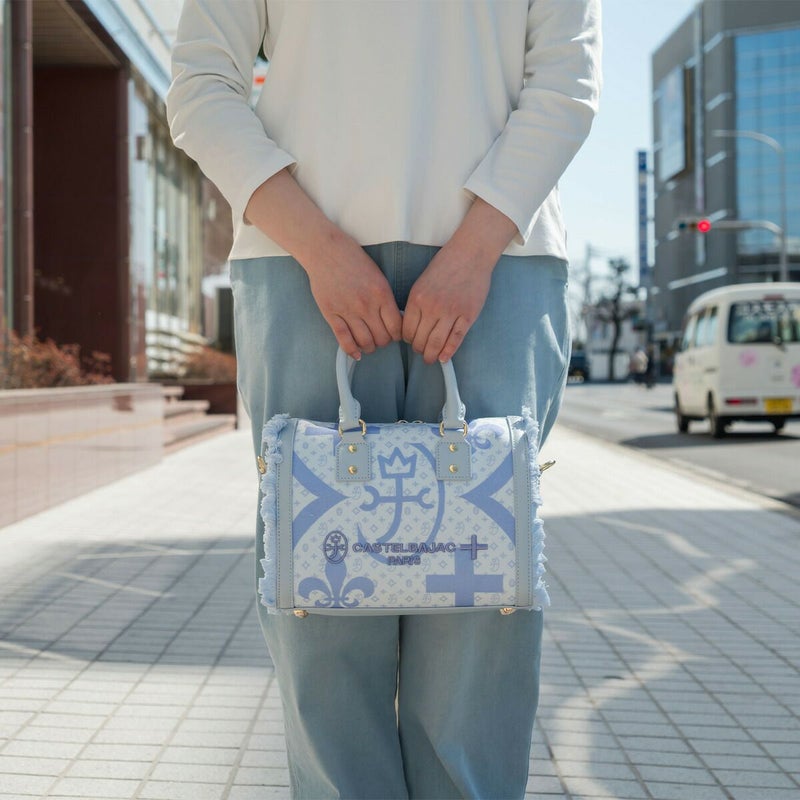 カステルバジャックミニボストンショルダーバッグボストンバッグCASTELBAJACペールレディース女性ミニ斜めがけ斜め掛け手持ちブランド大人パステルカラーおしゃれコンパクト小さめ88321