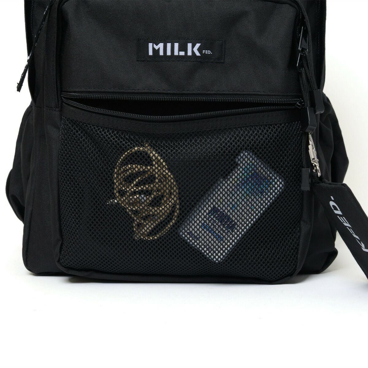 ミルクフェドリュックMILKFED.23L通学B4A4WZIPBACKPACK定番リュックサックレディース女子中学生高校生大学生通学リュック大きい大容量おしゃれシンプル人気ブランド103202053019