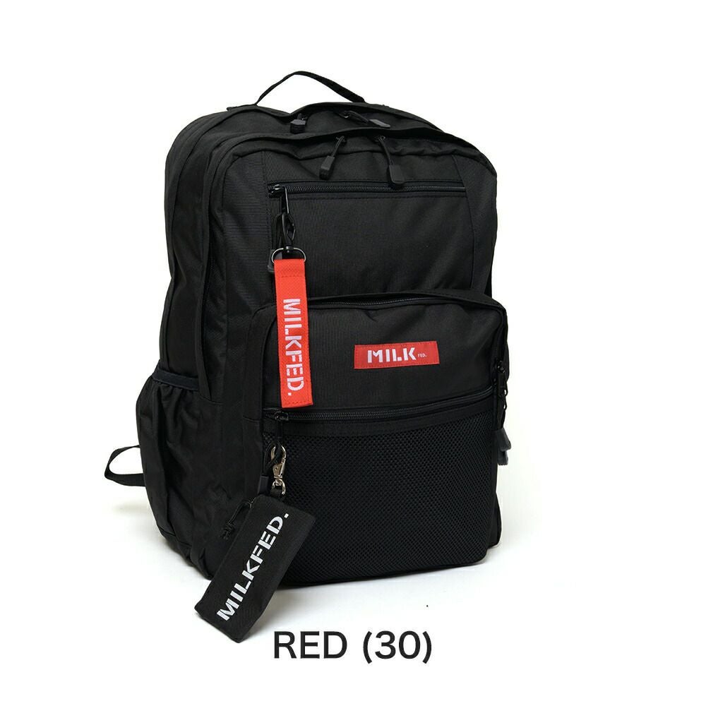 ミルクフェドリュックMILKFED.23L通学B4A4WZIPBACKPACK定番リュックサックレディース女子中学生高校生大学生通学リュック大きい大容量おしゃれシンプル人気ブランド103202053019