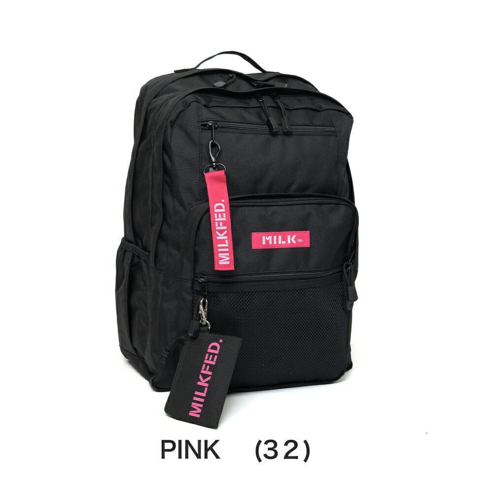 ミルクフェドリュックMILKFED.23L通学B4A4WZIPBACKPACK定番リュックサックレディース女子中学生高校生大学生通学リュック大きい大容量おしゃれシンプル人気ブランド103202053019