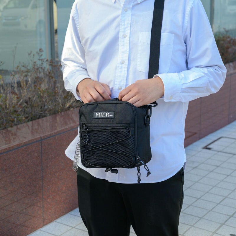 ミルクフェドショルダーバッグMILKFED.ミニショルダーDAILYSQUARESHOULDERBAGスクエア型レディース女子中学生高校生大学生通学コンパクト小さめおしゃれ人気ブランド103251053009