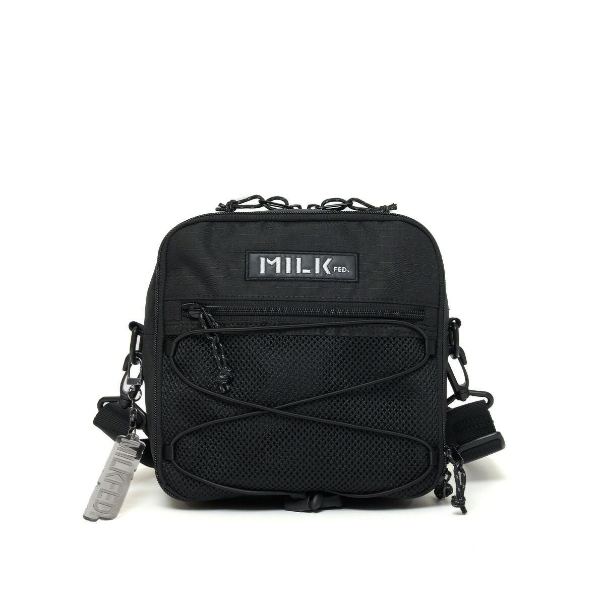 ミルクフェドショルダーバッグMILKFED.ミニショルダーDAILYSQUARESHOULDERBAGスクエア型レディース女子中学生高校生大学生通学コンパクト小さめおしゃれ人気ブランド103251053009