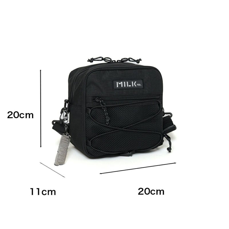 ミルクフェドショルダーバッグMILKFED.ミニショルダーDAILYSQUARESHOULDERBAGスクエア型レディース女子中学生高校生大学生通学コンパクト小さめおしゃれ人気ブランド103251053009