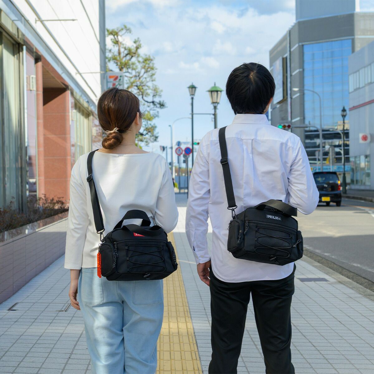 ミルクフェドショルダーバッグMILKFED.ショルダー2WAYミニトートDAILYSHOULDERBAGレディース手持ち肩かけ女子中学生高校生大学生通学コンパクト大きめおしゃれ人気ブランド103251053010