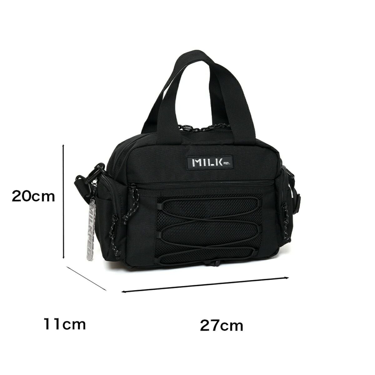 ミルクフェドショルダーバッグMILKFED.ショルダー2WAYミニトートDAILYSHOULDERBAGレディース手持ち肩かけ女子中学生高校生大学生通学コンパクト大きめおしゃれ人気ブランド103251053010