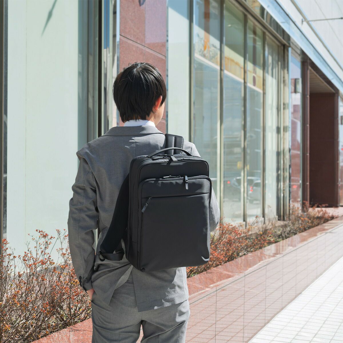 IS/ITリュックイズイットビジネスバッグビジネスリュックメンズレディースマイナビソリッドA413.3インチノートPC収納ビジネスリュックビジカジ撥水ブランドおしゃれ通勤仕事出張ISIT975731