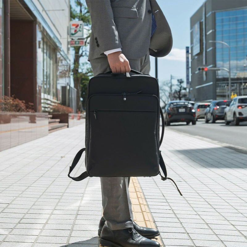 IS/ITビジネスリュックイズイットリュックメンズレディースB4A4マイナビソリッドビジネスバッグリュックサック15.6インチノートPC収納ビジネスビジカジ撥水ブランドおしゃれ出張仕事ISIT975732