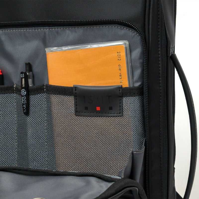 IS/ITビジネスリュックイズイットリュックメンズレディースB4A4マイナビソリッドビジネスバッグリュックサック15.6インチノートPC収納ビジネスビジカジ撥水ブランドおしゃれ出張仕事ISIT975732