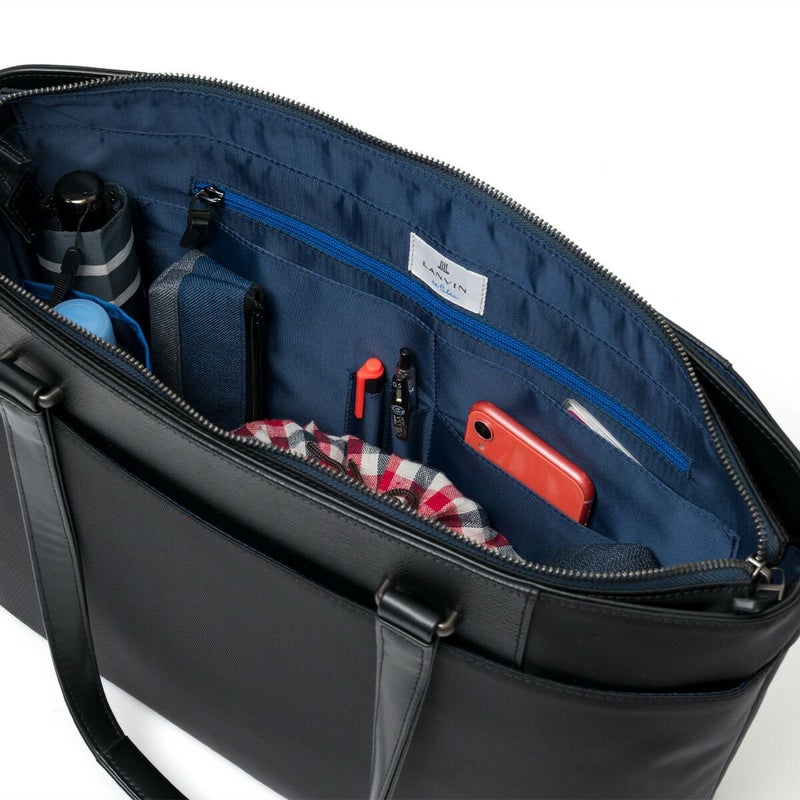 ランバンオンブルートートバッグビジネストートLANVINenBleuビジネスバッグトートリッパーメンズレディースB4ビジネスカジュアル軽量撥水大きめ大容量通勤出張仕事ブランドおしゃれ517712