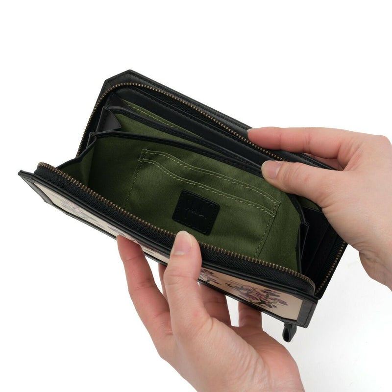 シビラ財布sybilla長財布アルマラウンドファスナー型女性レディースブランド大容量牛革おしゃれかわいい5470523