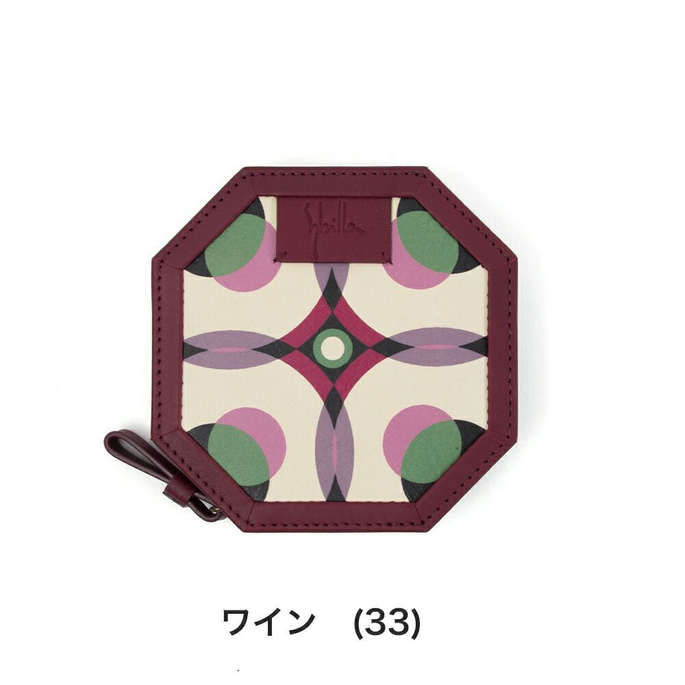 シビラ財布sybilla小銭入れアルマミニ財布女性レディースブランド牛革おしゃれかわいい5470523