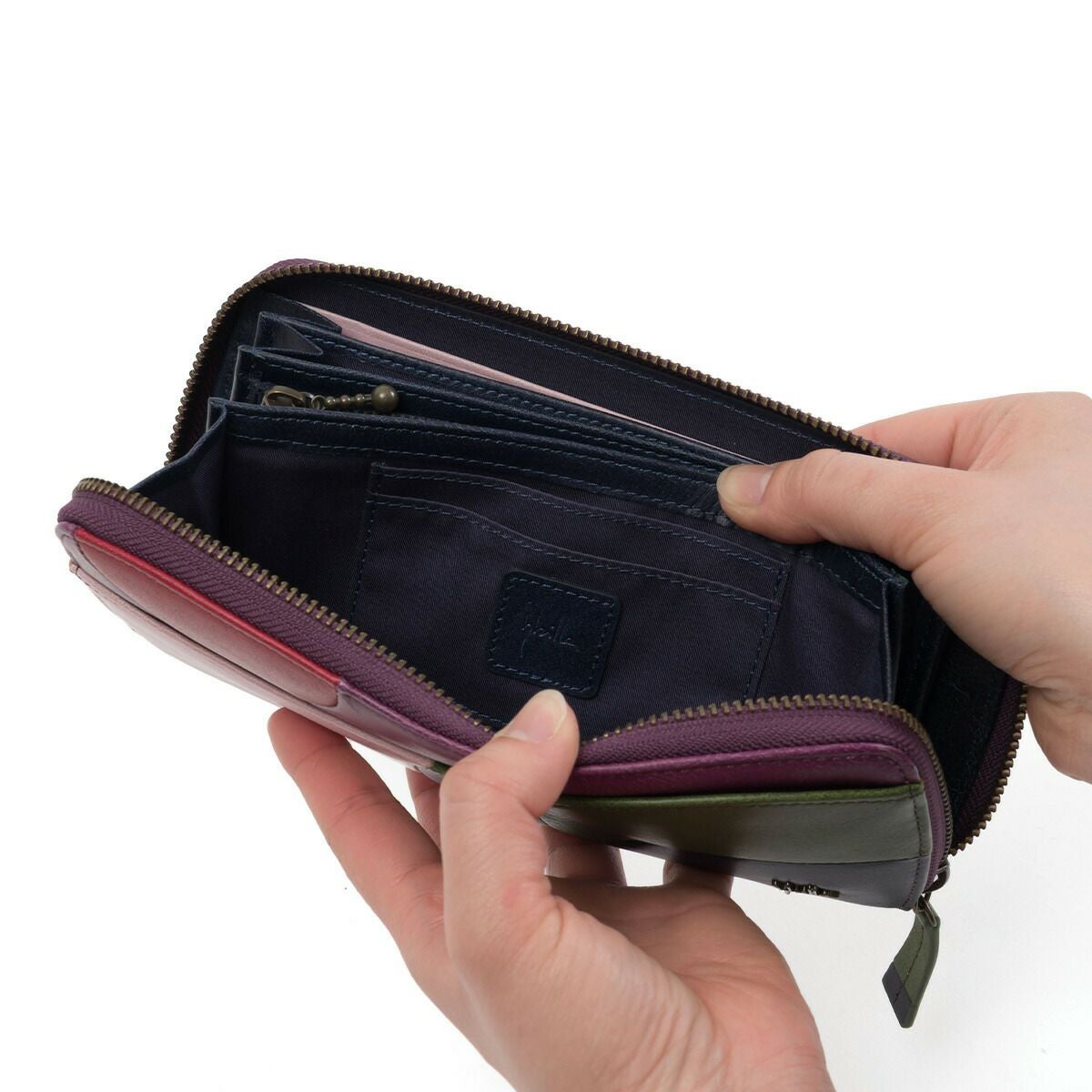 シビラ財布sybilla長財布ファスナー開閉カミーノ女性ラウンドファスナーレディースブランド牛革大容量おしゃれかわいい5470502