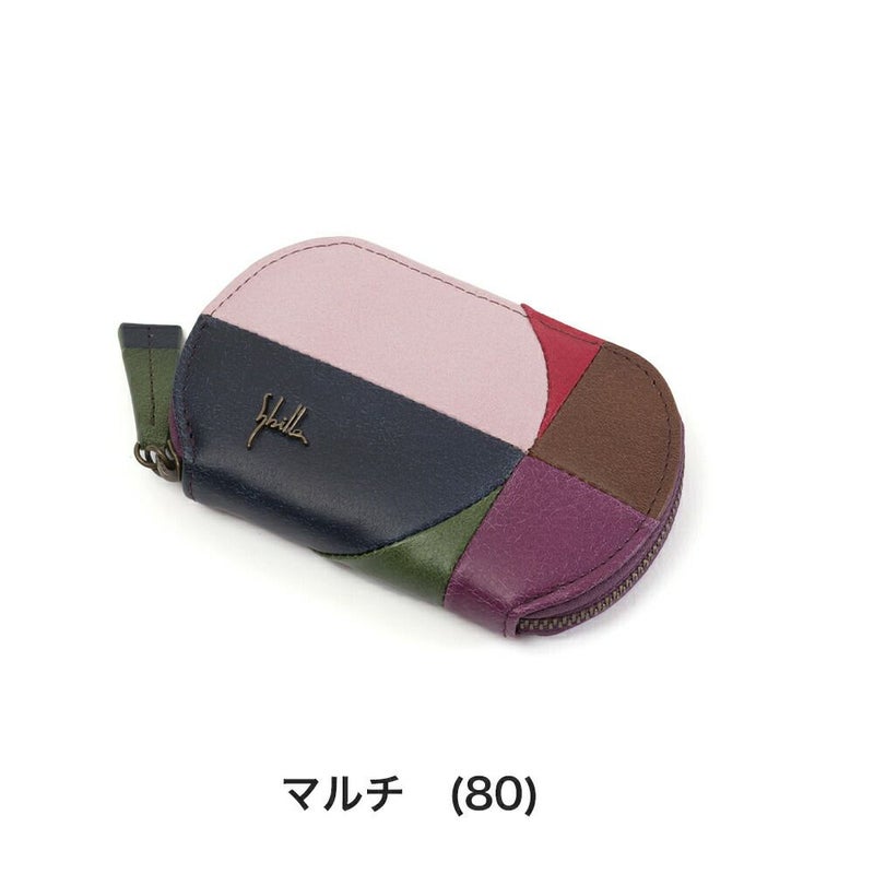 シビラ財布sybilla小銭入れミニ財布カミーノ多機能女性レディースブランド牛革コンパクトおしゃれかわいい5470506