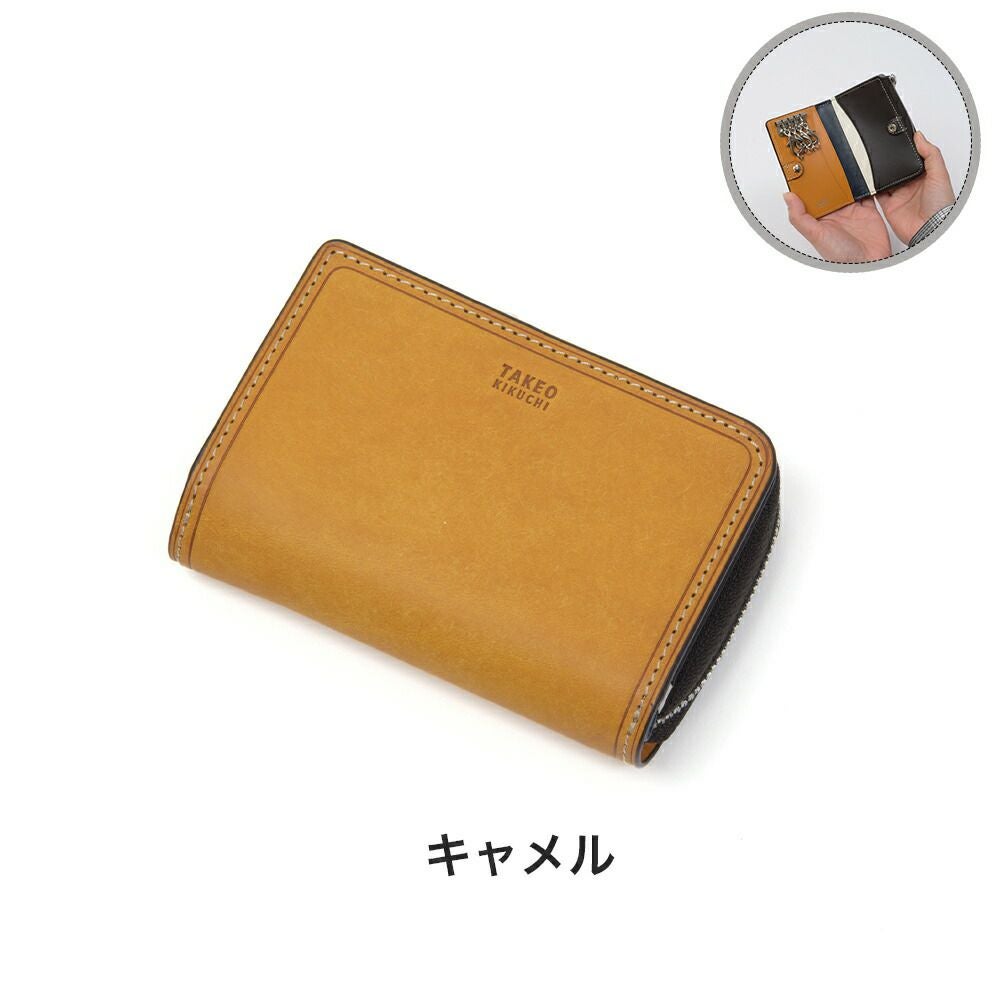 タケオキクチ キーケース TAKEO KIKUCHI 小銭入れ マルゴ2 レザー 財布