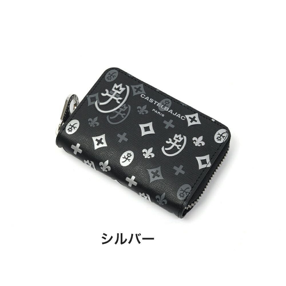 カステルバジャック小銭入れラウンドファスナーメンズレディースマドレーヌCASTELBAJACコインケース本革革レザーファスナーミニウォレットミニ財布人気ブランドコンパクト65631