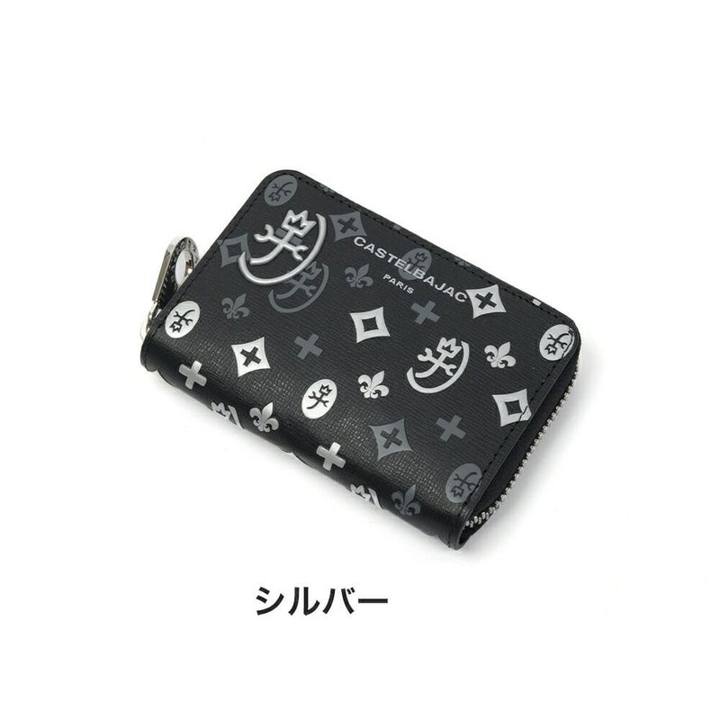 カステルバジャック小銭入れラウンドファスナーメンズレディースマドレーヌCASTELBAJACコインケース本革革レザーファスナーミニウォレットミニ財布人気ブランドコンパクト65631