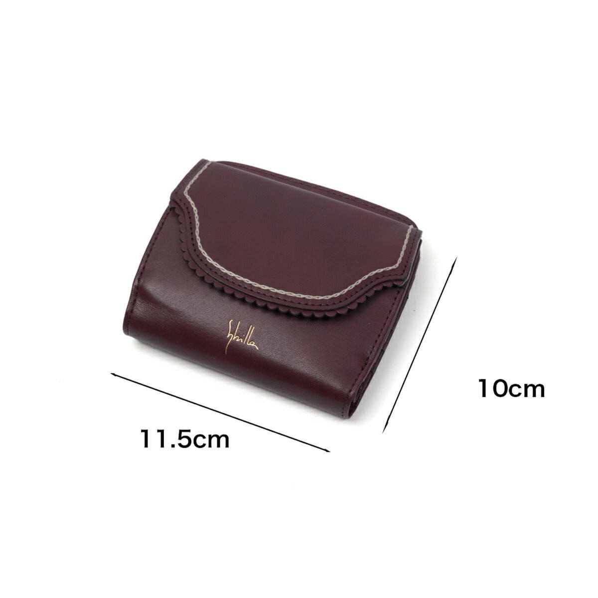 シビラ二つ折り財布sybilla財布本革二つ折り折り財布カデネータレディース四方口小銭入れあり2つ折り財布ブランドミニウォレットウォレットかわいいおしゃれコンパクト5470550