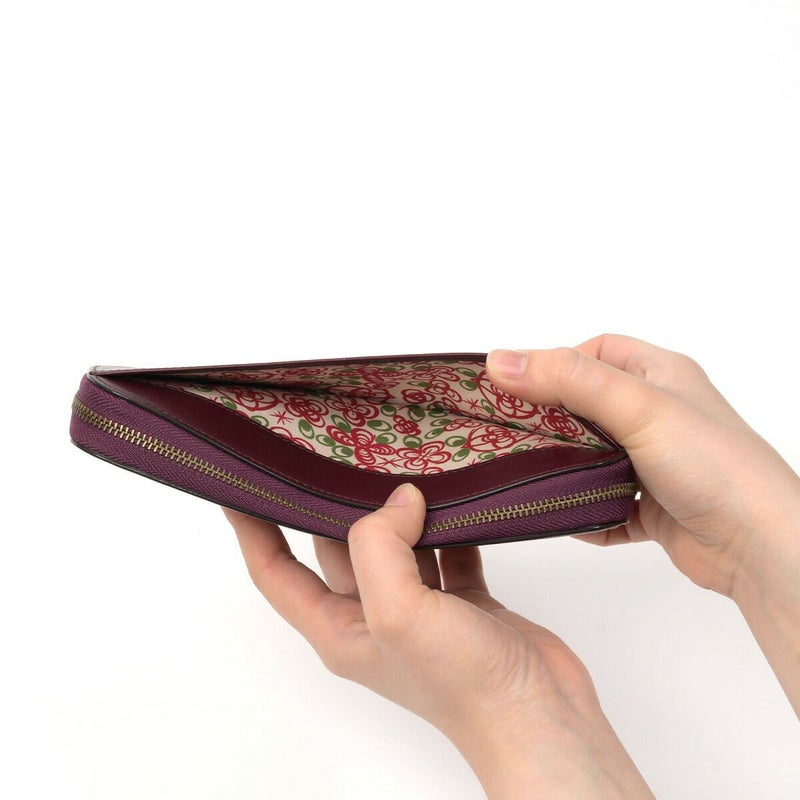 シビラ長財布sybilla財布ラウンドファスナーカデネータレディース小銭入れありブランドロングウォレットウォレットかわいいおしゃれ大容量本革5470552