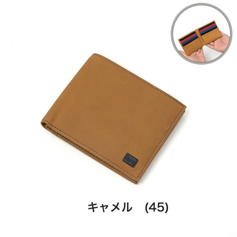 ダコタ財布Dakota二つ折り財布純札札入れ小銭入れなしメンズレディースワキシー札入れ折り財布本革レザーコンパクトハーフウォレットブランドイタリア製ダコタブラックレーベル0625911