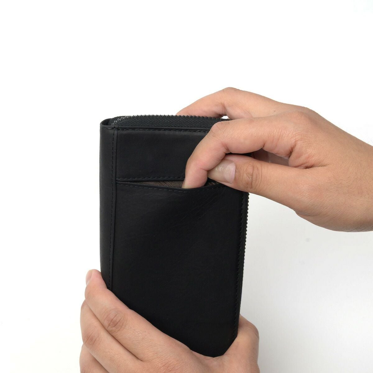 ダコタ長財布Dakota財布長札メンズレディースワキシー札入れラウンドファスナー小銭入れ有り小銭入れ本革レザー大容量ロングウォレットブランドイタリア製牛革ダコタブラックレーベル0625913