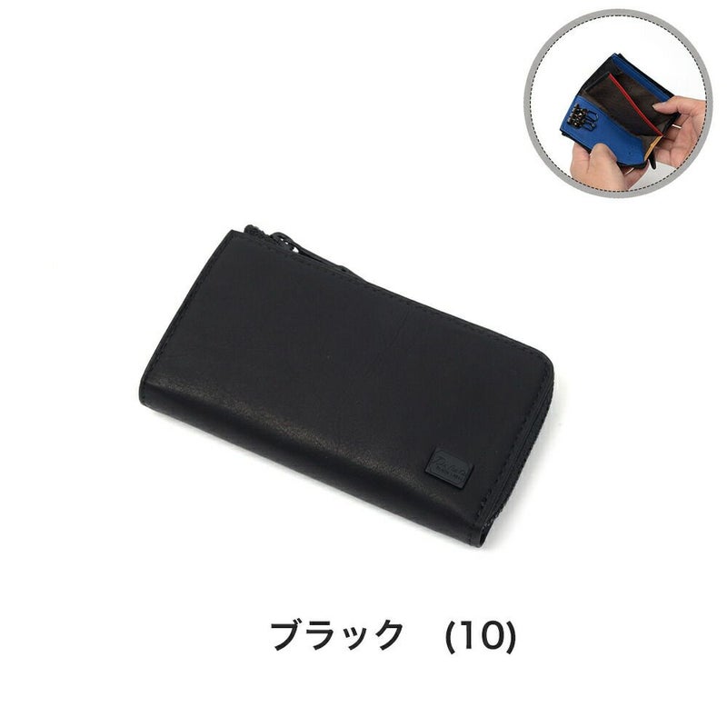 ダコタキーケースDakota鍵入れ鍵ケース3連スマートキーメンズレディースワキシーL字ファスナー本革レザーコンパクトブランドイタリア製牛革DakotaBLACKLABELダコタブラックレーベル0625918