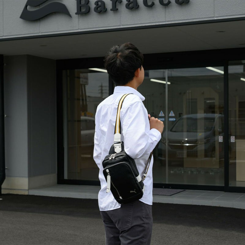 PUMAボディバッグプーマワンショルダーバッグショルダーバッグメンズレディースウエストバッグ斜め掛けななめ掛け大容量カジュアル普段使い人気スポーティシンプルおしゃれJ20317